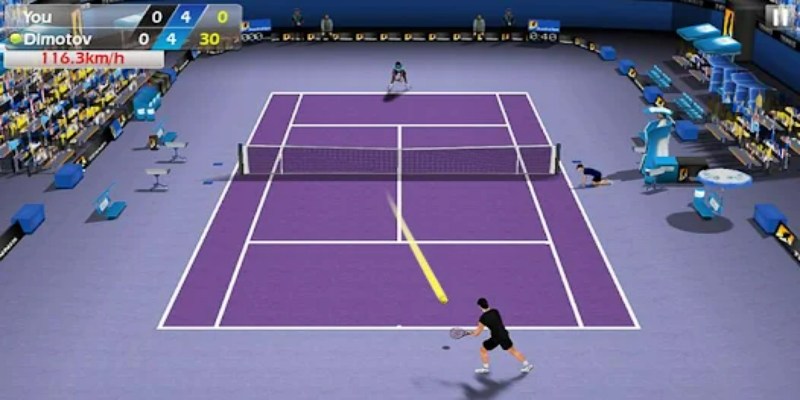 tennis online keo over under